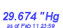 Milwaukee Weather Barometer Low Month