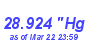 Milwaukee Weather Barometer Low Month