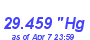 Milwaukee Weather Barometer Low Month