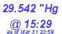 Milwaukee Weather Barometer Low Today