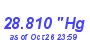 Milwaukee Weather Barometer Low Month