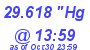 Milwaukee Weather Barometer Low Today