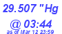 Milwaukee Weather Barometer Low Today