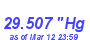 Milwaukee Weather Barometer Low Month