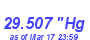 Milwaukee Weather Barometer Low Month