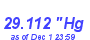 Milwaukee Weather Barometer Low Year