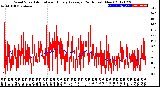 Milwaukee Weather Wind Speed<br>Actual and Hourly<br>Average<br>(24 Hours) (New)