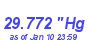 Milwaukee Weather Barometer Low Month