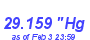 Milwaukee Weather Barometer Low Year