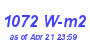 Milwaukee Weather Solar Radiation High Month