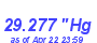 Milwaukee Weather Barometer Low Month