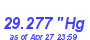 Milwaukee Weather Barometer Low Month