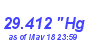 Milwaukee Weather Barometer Low Month