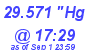 Milwaukee Weather Barometer Low Today