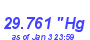 Milwaukee Weather Barometer Low Year