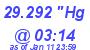 Milwaukee Weather Barometer Low Today