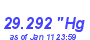 Milwaukee Weather Barometer Low Year