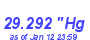 Milwaukee Weather Barometer Low Month