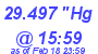 Milwaukee Weather Barometer Low Today