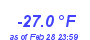 Milwaukee Weather Wind Chill Low Year