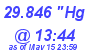 Milwaukee Weather Barometer Low Today