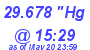 Milwaukee Weather Barometer Low Today