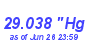 Milwaukee Weather Barometer Low Year