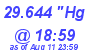 Milwaukee Weather Barometer Low Today