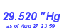 Milwaukee Weather Barometer Low Month