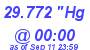 Milwaukee Weather Barometer Low Today