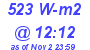 Milwaukee Weather Solar Radiation High Today