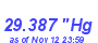 Milwaukee Weather Barometer Low Month