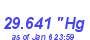 Milwaukee Weather Barometer Low Year