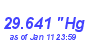 Milwaukee Weather Barometer Low Month