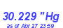 Milwaukee Weather Barometer High Month