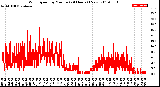 Milwaukee Weather Wind Speed<br>by Minute<br>(24 Hours) (New)