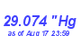 Milwaukee Weather Barometer Low Year