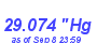 Milwaukee Weather Barometer Low Year