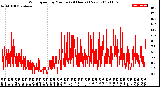 Milwaukee Weather Wind Speed<br>by Minute<br>(24 Hours) (New)