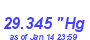 Milwaukee Weather Barometer Low Month