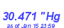 Milwaukee Weather Barometer High Month