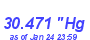 Milwaukee Weather Barometer High Month