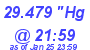 Milwaukee Weather Barometer Low Today