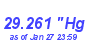 Milwaukee Weather Barometer Low Month