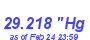 Milwaukee Weather Barometer Low Month