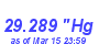 Milwaukee Weather Barometer Low Month