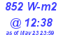 Milwaukee Weather Solar Radiation High Today