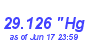 Milwaukee Weather Barometer Low Year