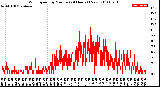 Milwaukee Weather Wind Speed<br>by Minute<br>(24 Hours) (New)