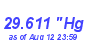 Milwaukee Weather Barometer Low Month